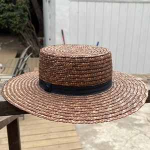 Beautiful Brown Fedora one size 66 The Label